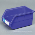 Escritório ou armazém Cestos de plástico montados na parede / cestos de armazenamento adequados para prateleiras móveis
